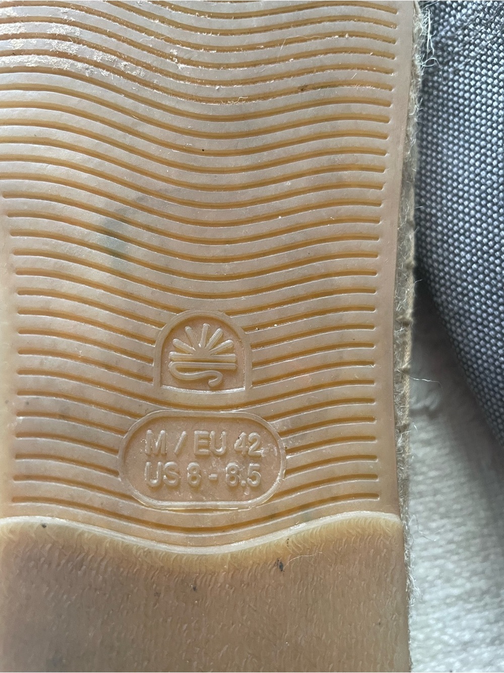 Soludos men‘s Espadrilles Ceniza Grey - Picture 8 of 9